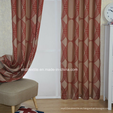 Color popular europeo Diseño simple moderno de la cortina